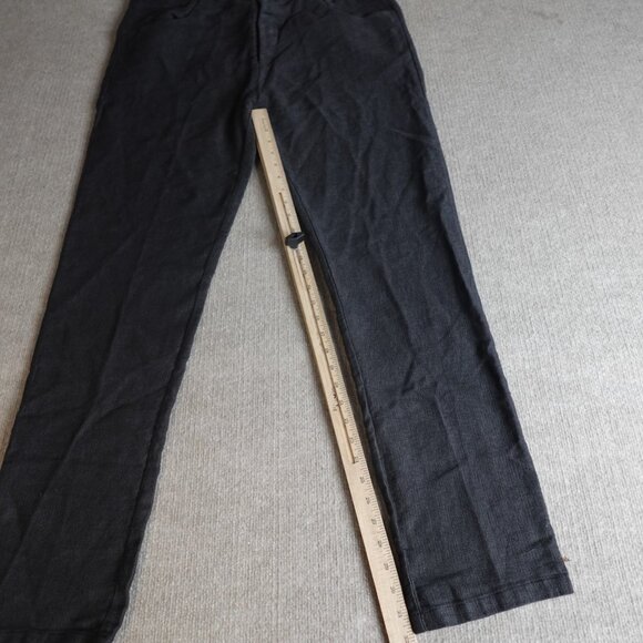 Transit Uomo Mens Pants 2XL Gray Linen Blend Made in Italy - Picture 2 of 14